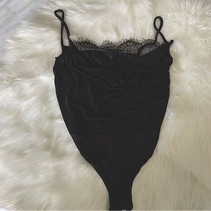 🆕 Lace Cowl Neck Bodysuit